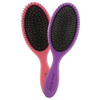 Original Detangler Exclusive Ultra-Soft Hair Brush for Wet & Dry Hair, Pack of 2 - Pink & Purple